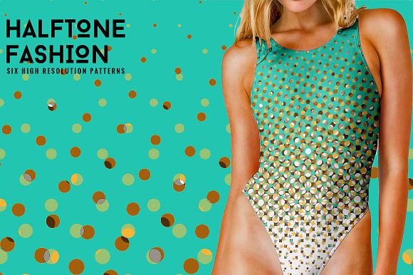 Halftone Fashion in Patterns - product preview 5