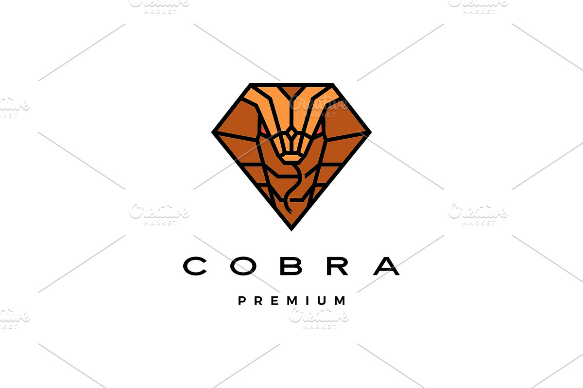 cobra logo vector icon illustration in Logo Templates - product preview 8
