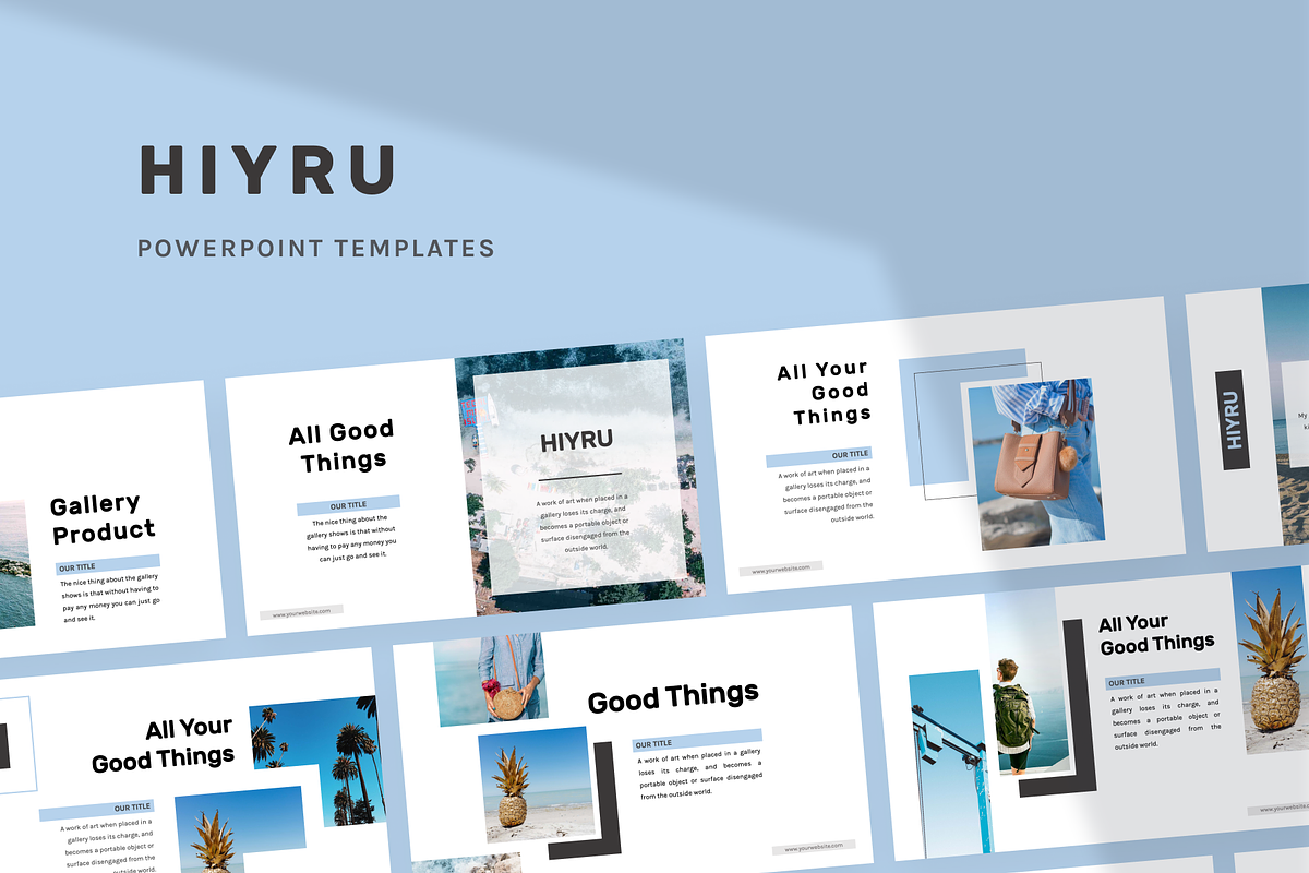Hiyru Creative PowerPoint Template in PowerPoint Templates - product preview 8