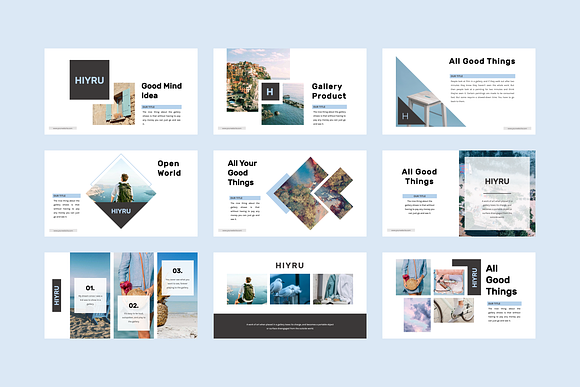 Hiyru Creative PowerPoint Template in PowerPoint Templates - product preview 4