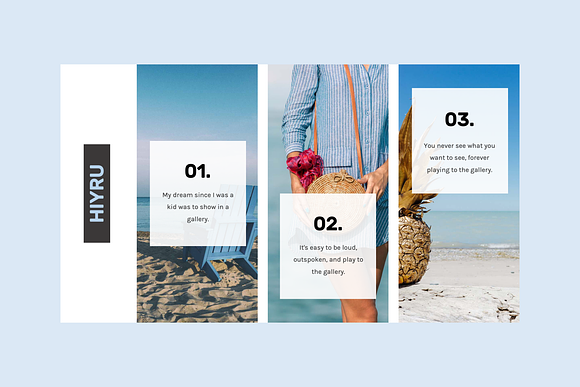 Hiyru Creative GoogleSlides Template in Presentation Templates - product preview 5