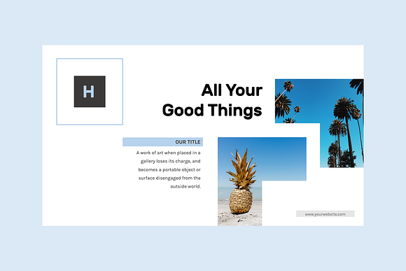 Hiyru Creative GoogleSlides Template in Presentation Templates - product preview 6