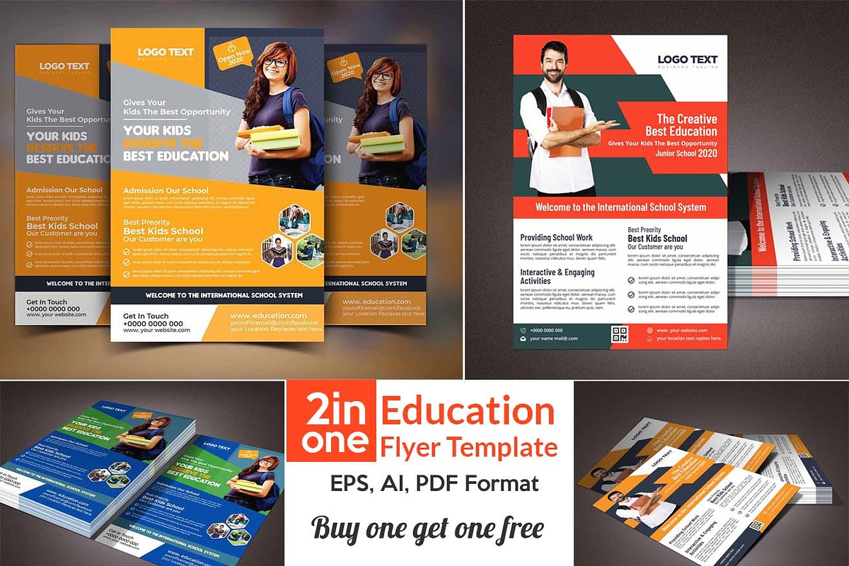 Education Flyers Template in Flyer Templates - product preview 8