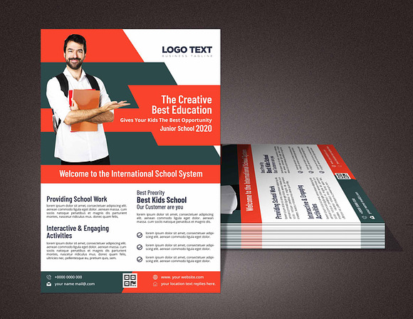 Education Flyers Template in Flyer Templates - product preview 2