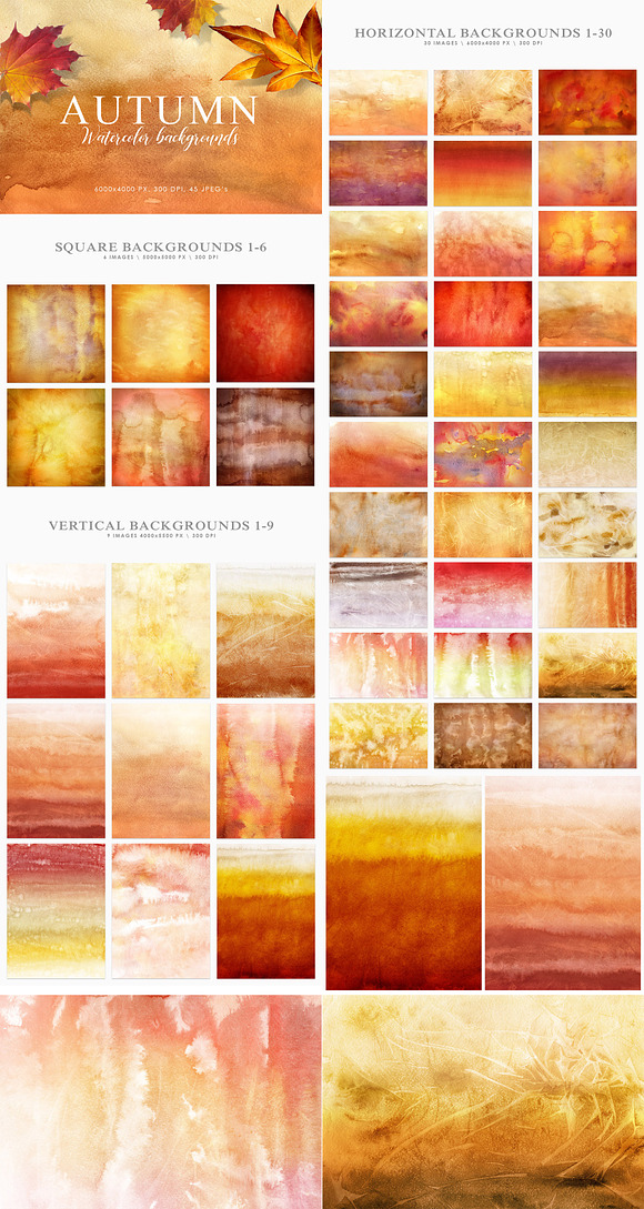 Aesthetic Backgrounds BUNDLE in Textures - product preview 1