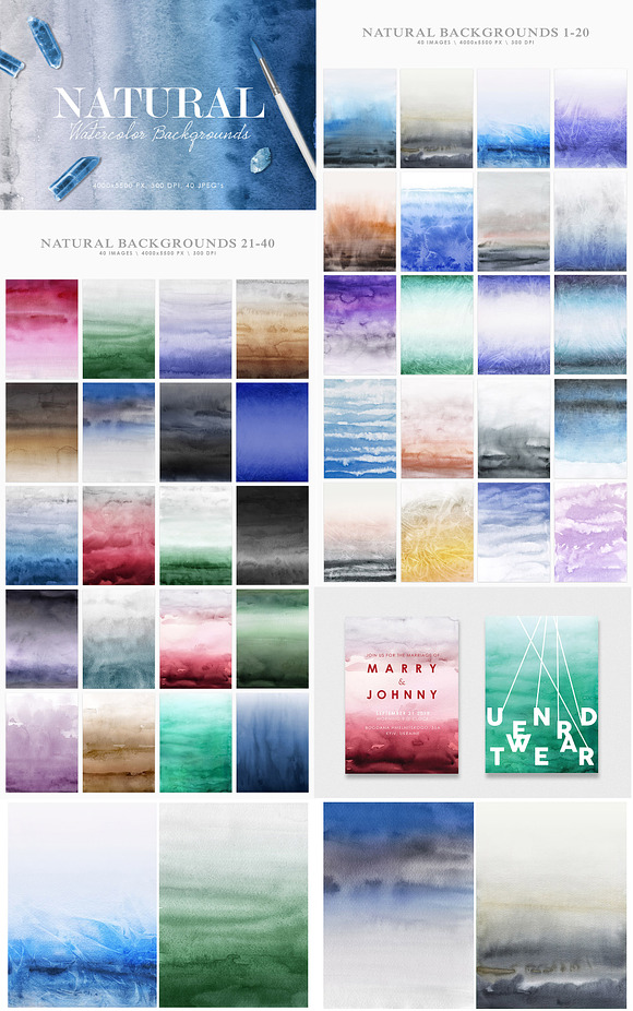 Aesthetic Backgrounds BUNDLE in Textures - product preview 10