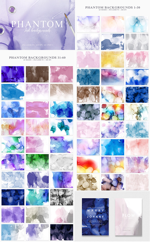 Aesthetic Backgrounds BUNDLE in Textures - product preview 13
