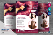 Beauty Parlor and  Spa Flyer