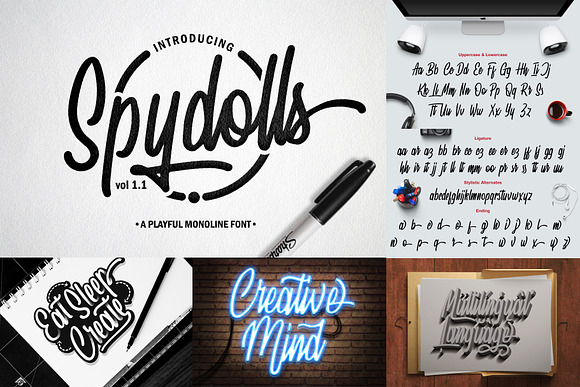 ALL OUT COLLECTION BUNDLE 90% OFF in Display Fonts - product preview 8