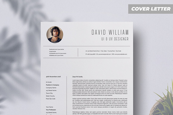 Resume & Cover Letter Template in Resume Templates - product preview 1