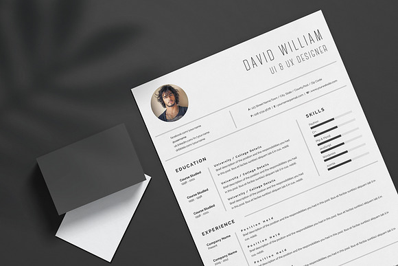 Resume & Cover Letter Template in Resume Templates - product preview 2