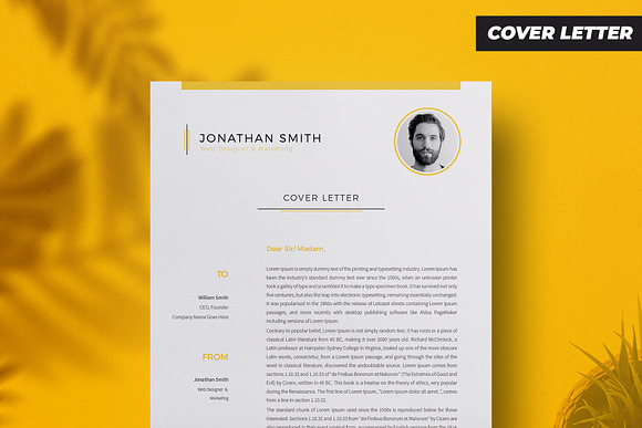 Resume template in Resume Templates - product preview 2