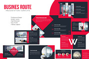 Business Route Keynote Template
