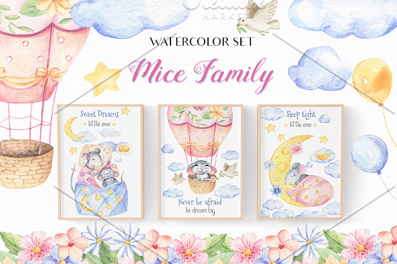 -85% OFF - Watercolor Winter Bundle in Illustrations - product preview 1
