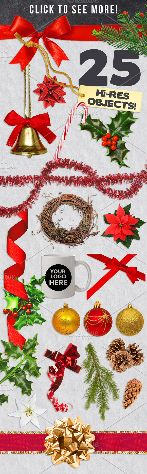 Christmas Holiday Mockup Creator in Scene Creator Mockups - product preview 4