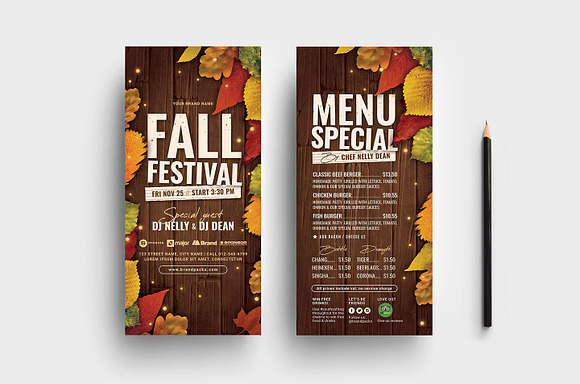 Fall Festival Flyers in Flyer Templates - product preview 4