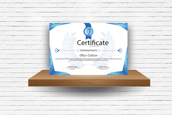 Certificate Templates in Stationery Templates - product preview 1