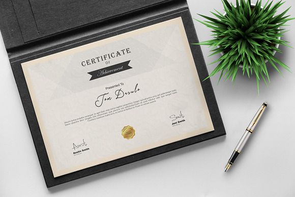 Certificate Templates in Stationery Templates - product preview 3