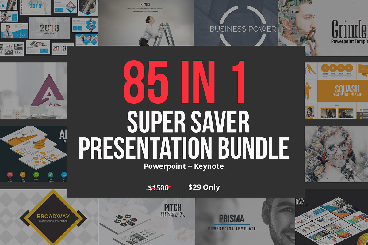 2019 Super Saver Bundle in Presentation Templates - product preview 8