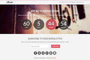Alissa - Coming Soon WordPress Theme