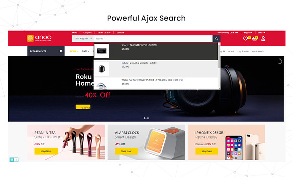 LEO ANOA SUPERMARKET PRESTASHOP TEMP in Bootstrap Themes - product preview 6