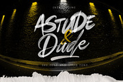 Astude & Dude SVG Font & Solid