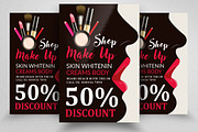Beauty Make-up/Cosmetic Store Flyer