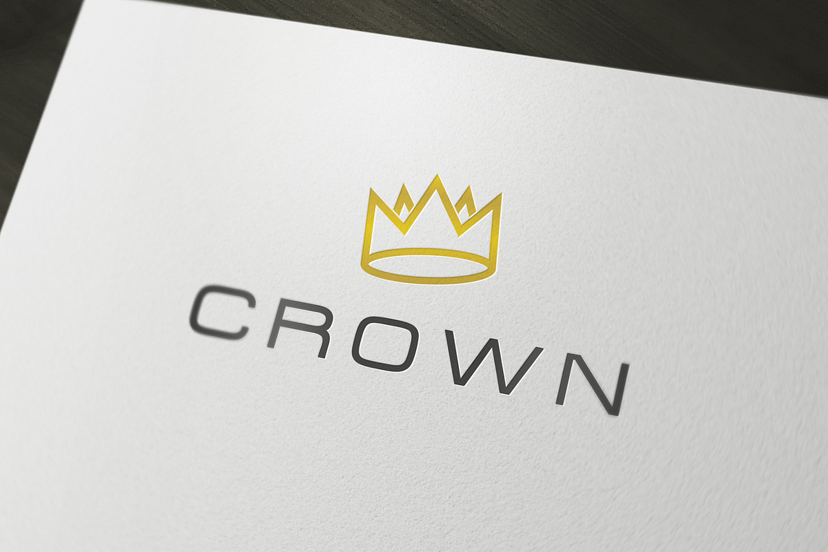 Crown Logo Template in Logo Templates - product preview 8