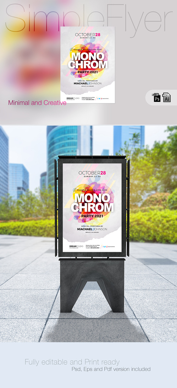 20 Best EVENT POSTERS and Flyers in Flyer Templates - product preview 15