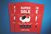 Black Friday Super Sale Flyer