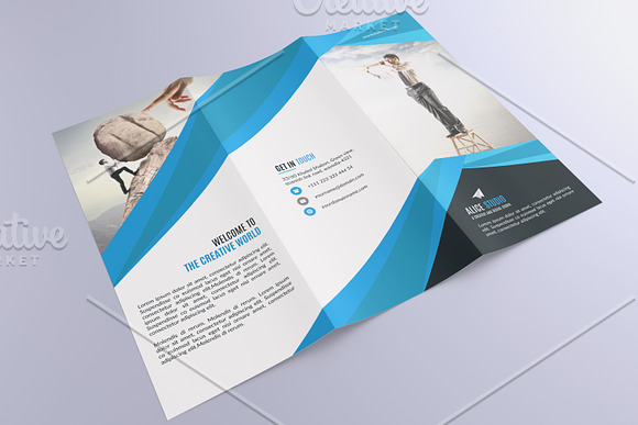 Trifold Brochure Template in Brochure Templates - product preview 4