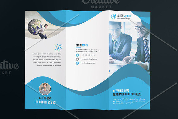 Trifold Brochure Template in Brochure Templates - product preview 2