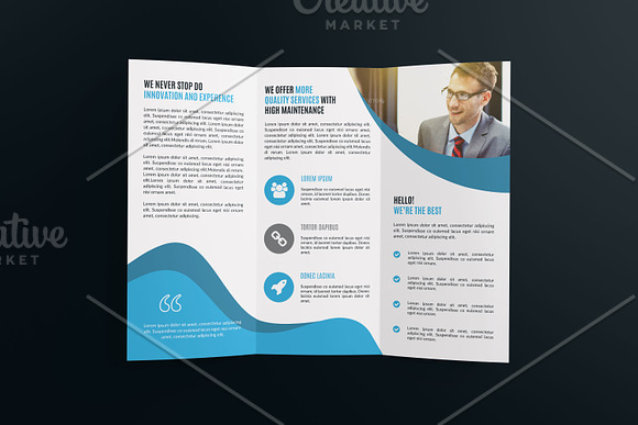Trifold Brochure Template in Brochure Templates - product preview 3