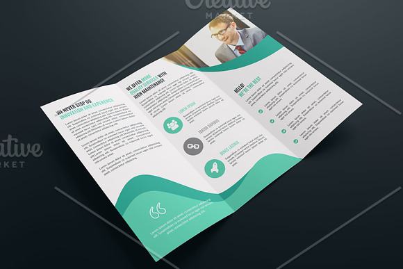Trifold Brochure Template in Brochure Templates - product preview 5