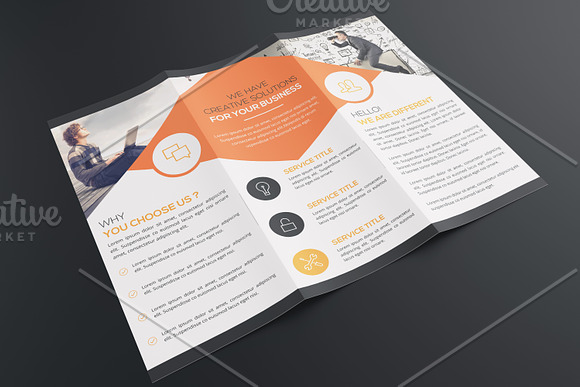 Trifold Brochure Template in Brochure Templates - product preview 5
