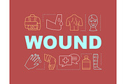 Wound word concepts banner
