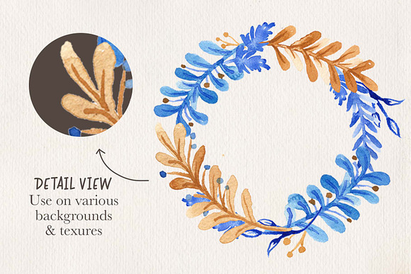 Winter Wreath Collection in Illustrations - product preview 2