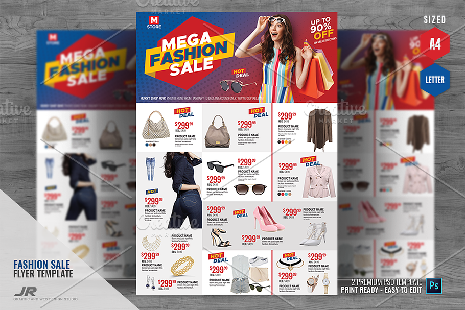 Fashion Store Promotional Flyer