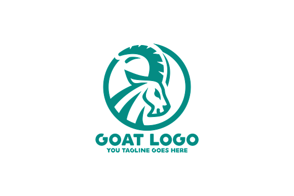 Goat Logo in Logo Templates - product preview 1