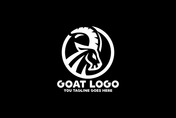 Goat Logo in Logo Templates - product preview 2