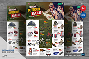 Adventure and Outdoor Store Flyer