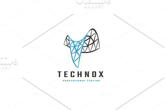 Technox Letter T Logo in Logo Templates - product preview 3