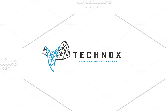 Technox Letter T Logo in Logo Templates - product preview 4