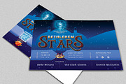 Christmas Concert Postcard Template