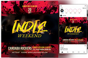 Indie Weekend Flyer