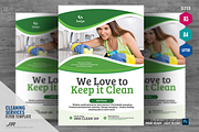 Cleaning Services Template Flyer
