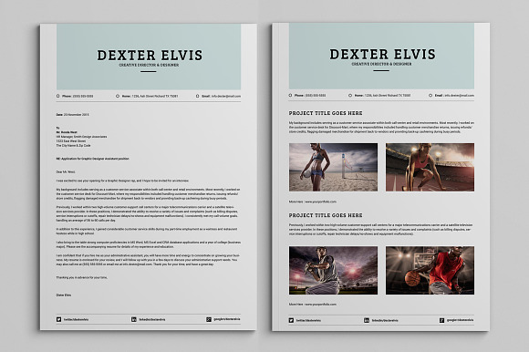 Best Sellers 2 Pages Powerful Resume in Letter Templates - product preview 1