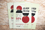 Black Friday Minimalist Flyer