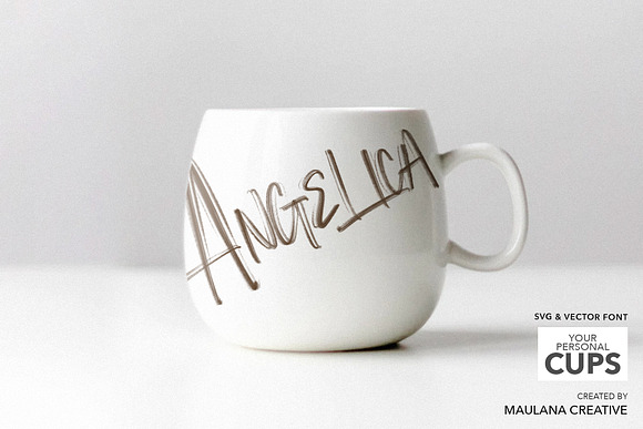 Angelic SVG Brush Font in Display Fonts - product preview 4