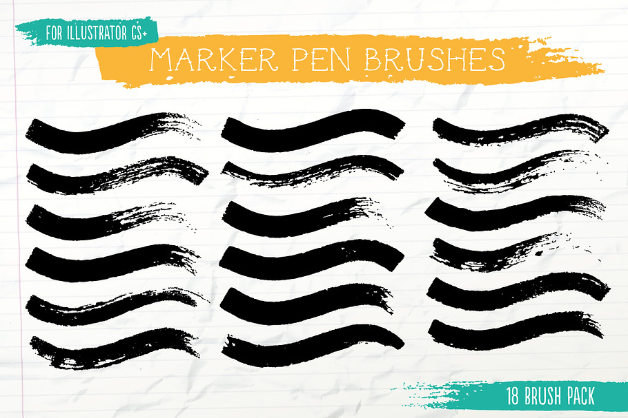 Marker Pen Brushes